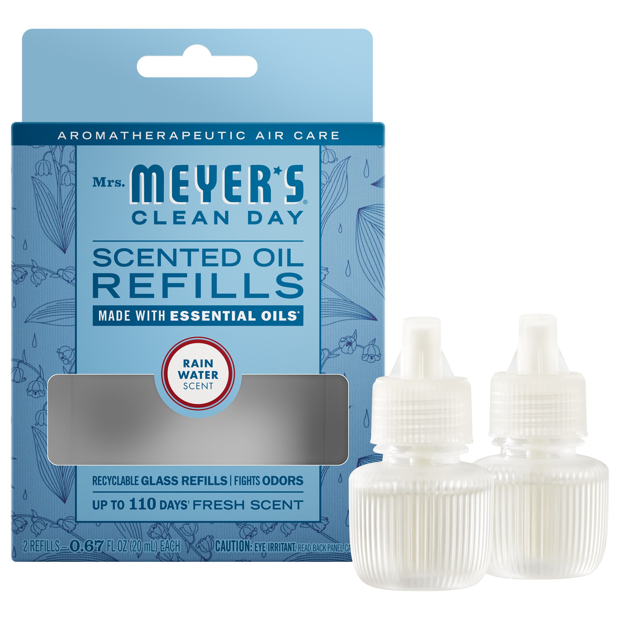 Rain Water Plug In Scented Oil Refill. 2-Pack